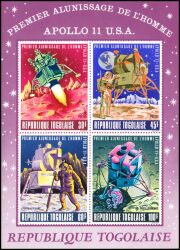 Togo 1969  1. bemannte Mondlandung