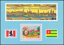 Togo 1987  750 Jahre Berlin