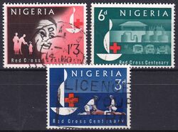 Nigeria 1963  100 Jahre Internationales Rotes Kreuz