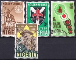 Nigeria 1965  50 Jahre Pfadfinderbewegung