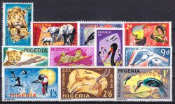 Nigeria 1965  Freimarken: Fauna