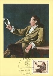 1982  Maximumkarte - Goethe