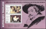 Togo 1977  400. Geburtstag von Peter Paul Rubens