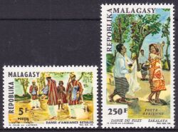 Madagaskar 1966  Volkstänze