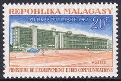 Madagaskar 1967  Tag der Briefmarke