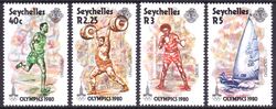 Seychellen 1980  Olympische Sommerspiele in Moskau