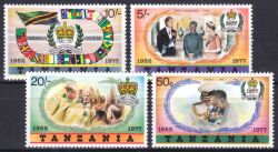 Tansania 1977  25 Jahre Regentschaft von Königin Elisabeth II.