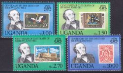 Uganda 1979  100. Todestag von Rowland Hill