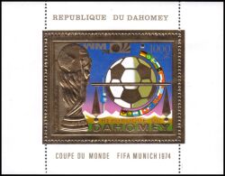 Dahomey 1974  Fußballweltmeisterschaft in Deutschland