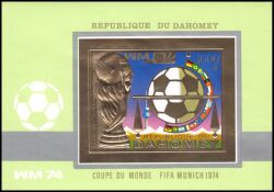 Dahomey 1974  Fußballweltmeisterschaft in Deutschland