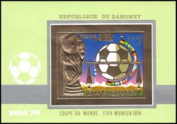 Dahomey 1974  Fuballweltmeisterschaft in Deutschland