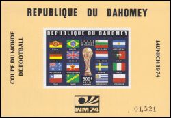 Dahomey 1974  Fußball-Weltmeisterschaft in Deutschland