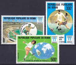 Benin 1978  Fuballweltmeisterschaft in Argentinien
