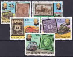 Elfenbeinküste 1979  100. Todestag von Rowland Hill
