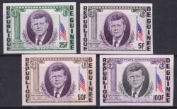 Guinea 1964  John F. Kennedy