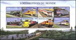 Guinea 1998  Lokomotiven aus Aller Welt