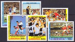 Liberia 1978  Fuball-Weltmeisterschaft in Argentinien