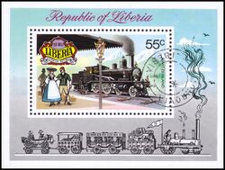 Liberia 1973  Historische Eisenbahnen