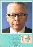 1982  Maximumkarte - Bundespräsidenten
