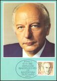 1982  Maximumkarte - Bundespräsidenten
