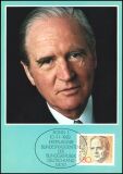 1982  Maximumkarte - Bundespräsidenten