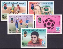 Mauretanien 1977  Fuballweltmeisterschaft in Argentinien