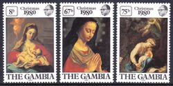 Gambia 1980  Weihnachten: Madonnen
