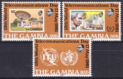 Gambia 1981  Weltfernmeldetag