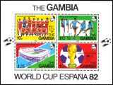 Gambia 1982  Fußballweltmeisterschaft in Spanien