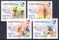 Gambia 1982  Entwicklungsprojekte der Wirtschaftsgemeinschaft
