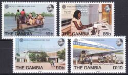 Gambia 1983  Weltkommunikationsjahr