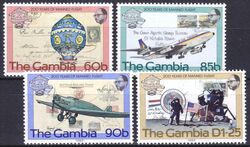 Gambia 1983  200 Jahre Luftfahrt
