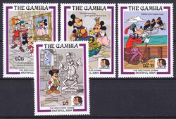 Gambia 1985  200. Geburtstag der Brder Grimm
