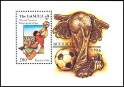 Gambia 1986  Fußball-Weltmeisterschaft in Mexiko