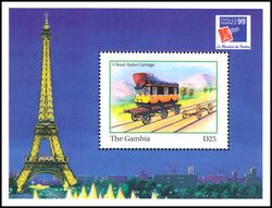 Gambia 1999  PHILEXFRANCE `99 in Paris