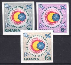 Ghana 1964  Internationales Jahr der ruhigen Sonne