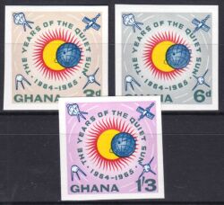 Ghana 1964  Internationales Jahr der ruhigen Sonne