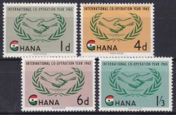 Ghana 1965  Jahr der Internationalen Zusammenarbeit