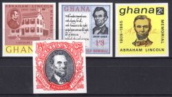 Ghana 1965  100. Todestag von Abraham Lincoln