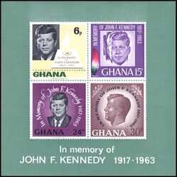 Ghana 1965  2. Todestag von John F. Kennedy