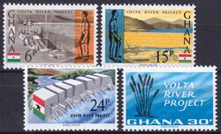 Ghana 1966  Staudammprojekt am Volta-Flu