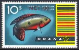 Ghana 1967  Einführung der neuen Währung