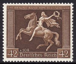 1938  Galopprennen "Das Braune Band von Deutschland"