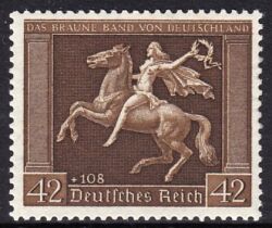 1938  Galopprennen Das Braune Band von Deutschland 