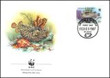 1987  Weltweiter Naturschutz WWF - Riff-Fische der...