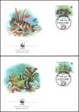 1987  Weltweiter Naturschutz WWF - Riff-Fische der...