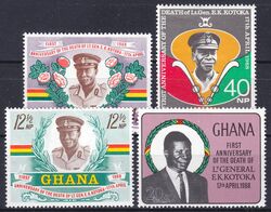 Ghana 1968  Todestag von Emmanuel Kwasi Kotoka
