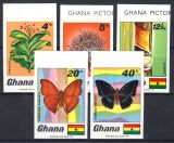 Ghana 1968  Einheimische Pflanzen und Tiere