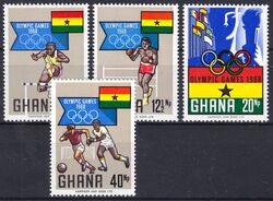 Ghana 1969  Olympische Sommerspiele in Mexiko
