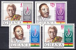 Ghana 1969  Internationales Jahr der Menschenrechte